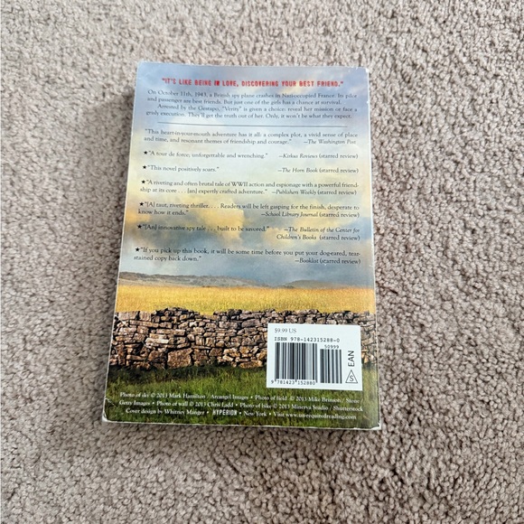 Code Name Verity Book - Picture 2 of 5